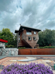 upside down house at mind mystery